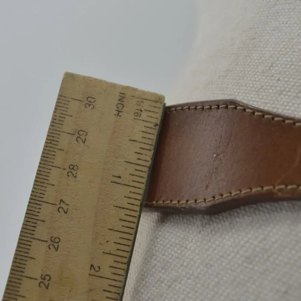 Vintage Silver Creek Southwestern Concho Brown Leather Sz 30